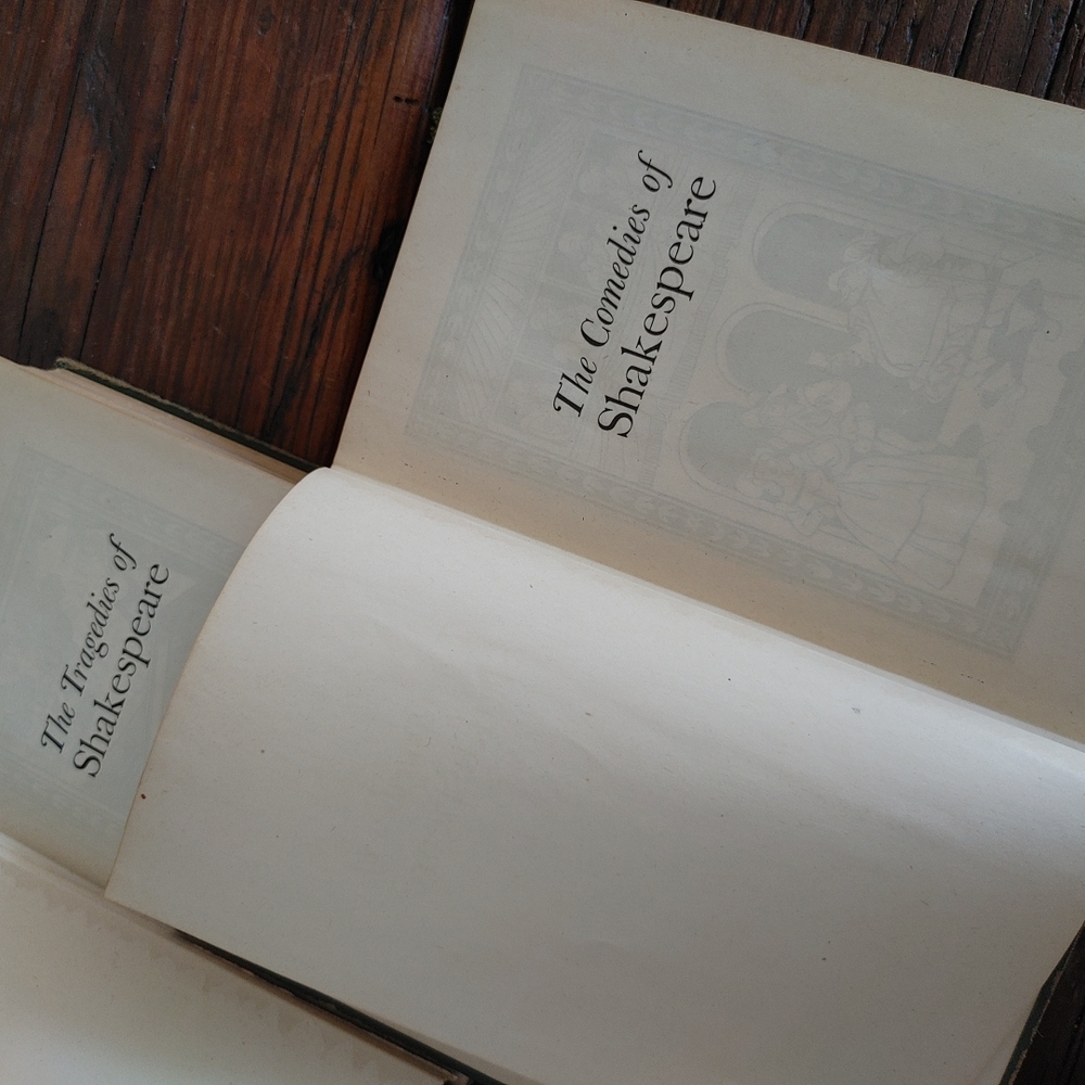 Vintage Shakespeare Book Collection